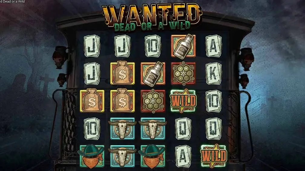 Wanted Dead or a Wild Gokkast screenshot 2
